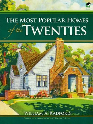 cover image of The Most Popular Homes of the Twenties